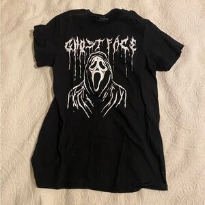 Ghost Face size Small The Face of Halloween T Shirt
